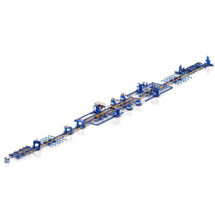 Wat maakt een Box Beam-laslijn cruciaal voor de productie van hoogefficiënt staal?